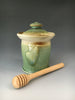 Image of Honey Pot w/ Wooden Honey Stirer