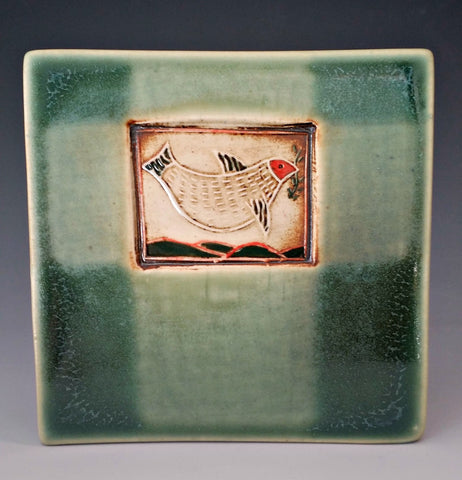 Bird w/ Branch Tile