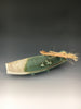 Image of Asparagus Tray W/ Wooden Tongs