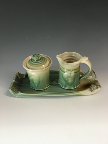 Cream & Sugar Set w/ Platter