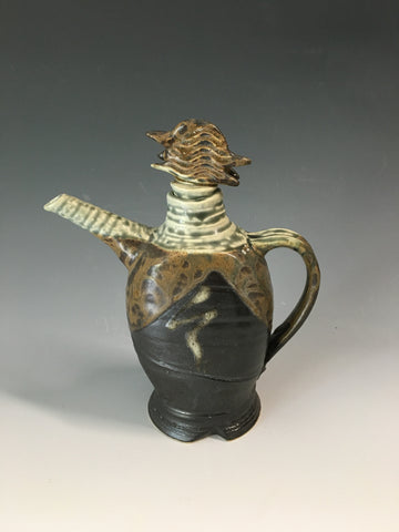 Ash/ Black Teapot